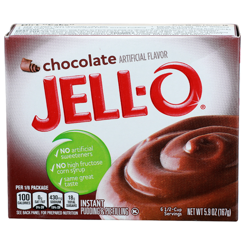 Jell-O Chocolate Instant Pudding & Pie Filling - 5.9 Ounce