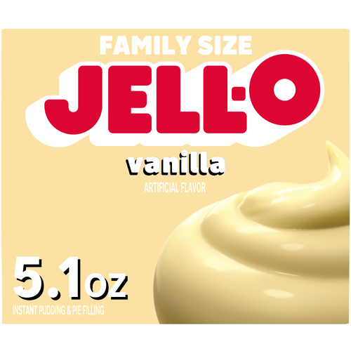 Jell-O Vanilla Instant Pudding & Pie Filling - 5.1 Ounce Image 1 of 4