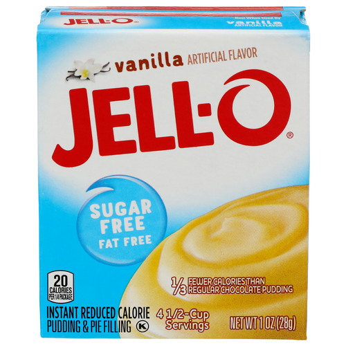 Jell-O Vanilla Instant Pudding & Pie Filling - 0.25 Ounce - 4 Count