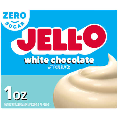 Jell-O White Chocolate Sugar Free Fat Instant Reduced Calorie Pudding & Pie Filling - 1 Ounce Image 1 of 5