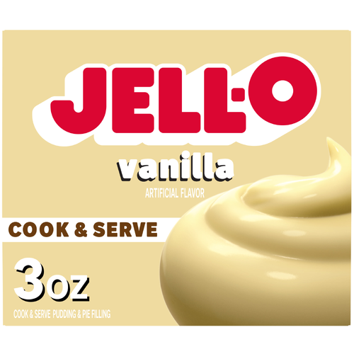 Jell-O Vanilla Pudding & Pie Filling - 3 Ounce Image 1 of 5