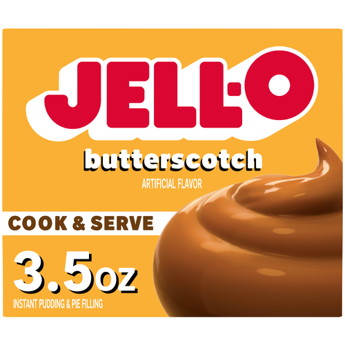 Jell-O Butterscotch Pudding & Pie Filling - 3.5 Ounce Image 1 of 5