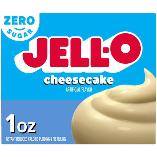 Jell-O Cheesecake Sugar Free Fat Instant Reduced Calorie Pudding & Pie Filling - 1 Ounce Image 1 of 5