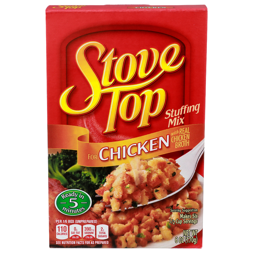 Stove Top For Chicken With Real Broth Stuffing Mix - 6 Ounce