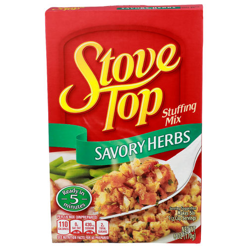 Stove Top Savory Herbs Stuffing Mix - 6 Ounce
