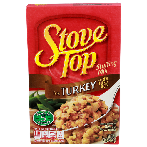 Stove Top For Turkey Stuffing Mix - 6 Ounce