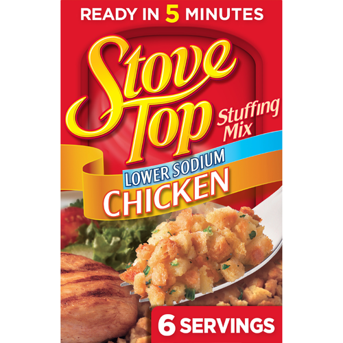 Stove Top Lower Sodium For Chicken Stuffing Mix - 6 Ounce Image 1 of 5