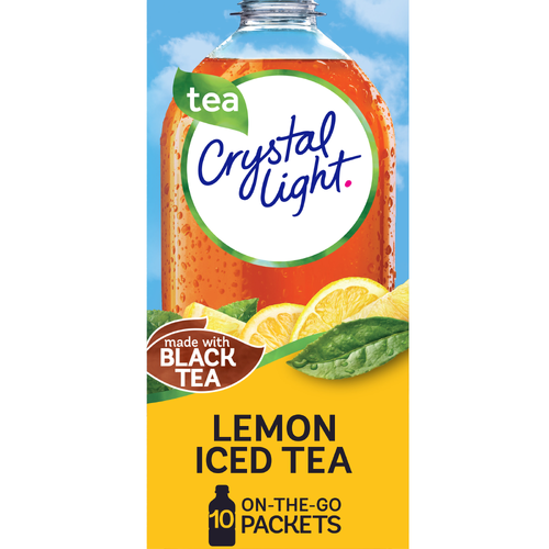 Crystal Light Drink Mix Lemon Iced Tea - 0.7 Ounce Image 1 of 5