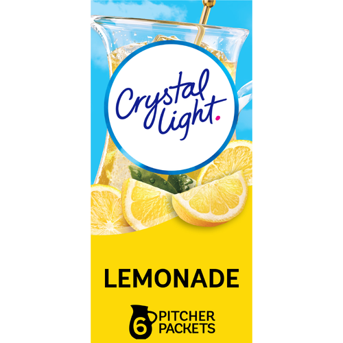 Crystal Light Lemonade Pitcher Packets Drink Mix - 3.2 Ounce Image 1 of 5
