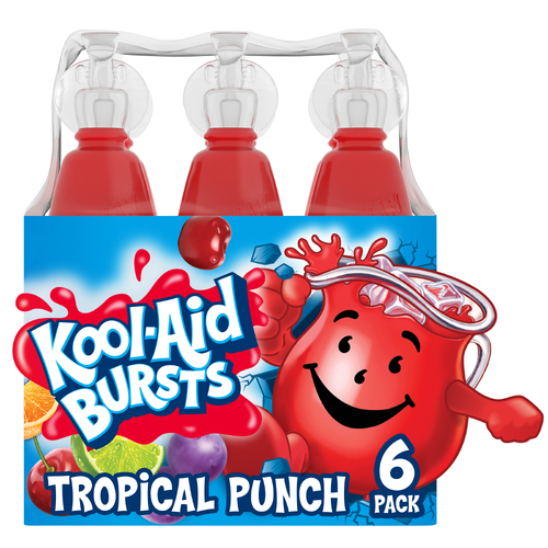Kool-Aid Bursts Tropical Punch Soft Drink - 40.5 Fluid Ounce Image 1 of 5
