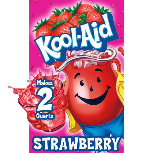 Kool-Aid Strawberry Unsweetened Drink Mix - 0.14 Ounce Image 1 of 5
