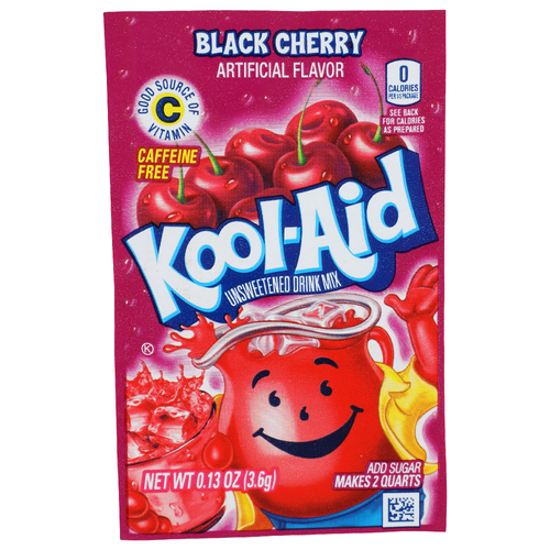 Kool-Aid Black Cherry Drink Mix - 0.13 Ounce