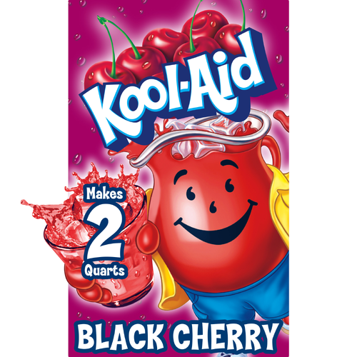 Kool-Aid Black Cherry Drink Mix - 0.13 Ounce Image 1 of 5
