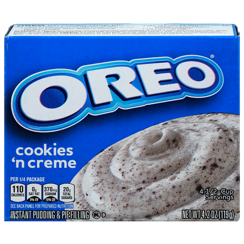 Nabisco Oreo Instant Pudding & Pie Filling - 4.2 Ounce