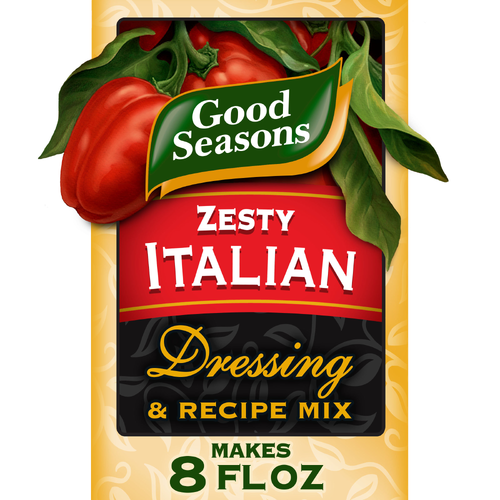 Good Seasons Zesty Italian Salad Dressing & Recipe Mix - 0.6 Ounce Image 1 of 5