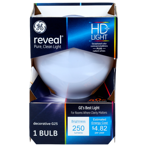 Ge Decorative G25 Hd+ Light Reveal - 1 Count