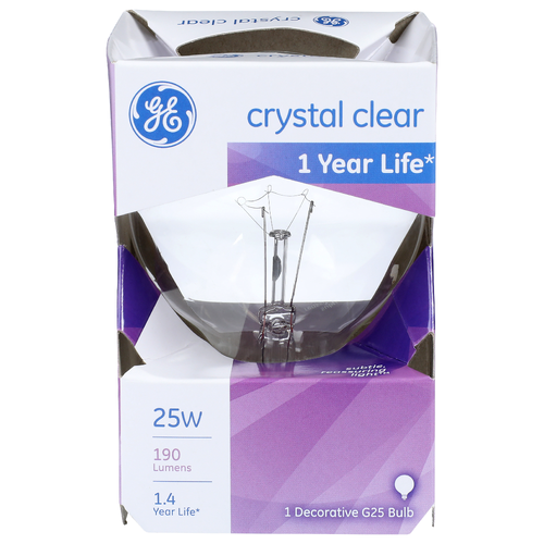 Ge Crystal Clear - 1 Count