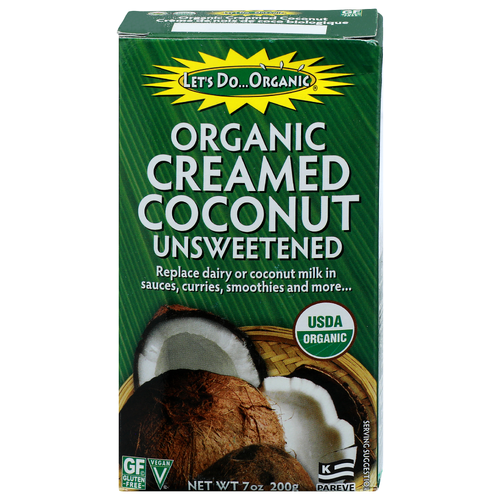 Let's Do Organic Creamed Coconut - 7 Ounce