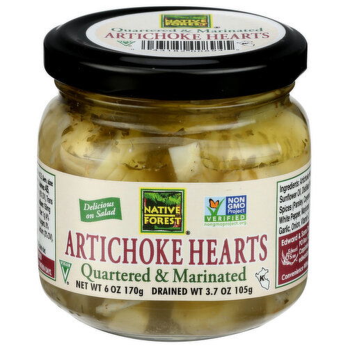 Native Forest Artichoke Hearts Marinated - 6 Ounce - 1 Count