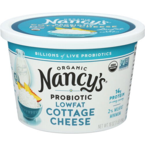 NANCYS Cottage Cheese-Org-Lf - 16 Ounce