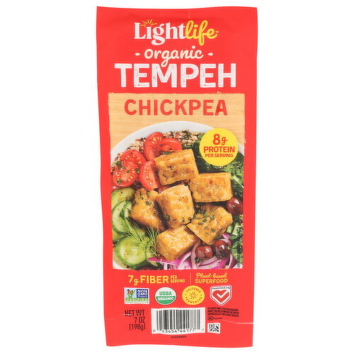 Lightlife Organic Tempeh Chickpea - 7 Ounce
