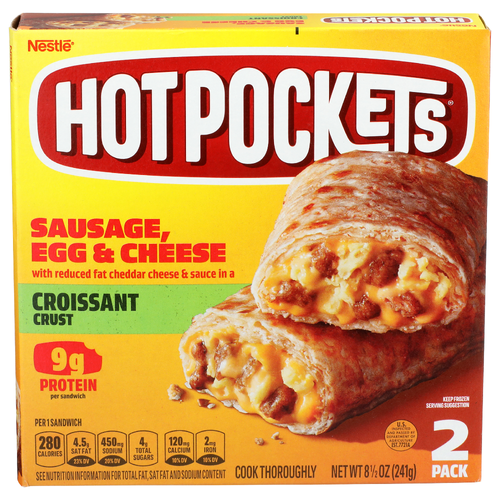 Nestle Sausage, Egg & Cheese Croissant Crust - 4.25 Ounce - 2 Count