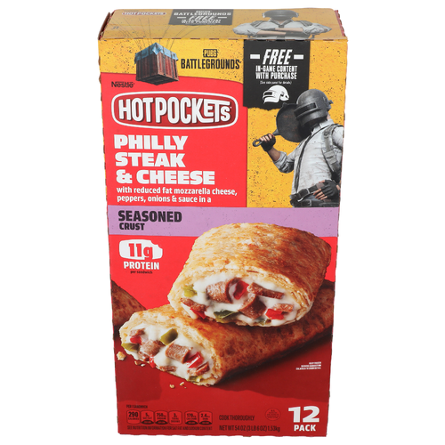 Nestle Seasoned Crust Philly Steak & Cheese - 4.5 Ounce - 12 Count