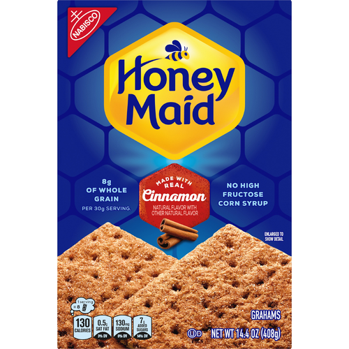 HONEY MAID Cinnamon Graham Crackers, Lunch Snacks - 14.4 Ounce