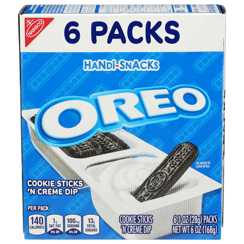 Nabisco Oreo Cookie Sticks 'n Creme Dip - 6 Ounce Image 1 of 4