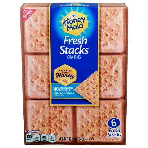 Nabisco Honey Maid Fresh Stacks Grahams - 2.033 Ounce - 6 Count