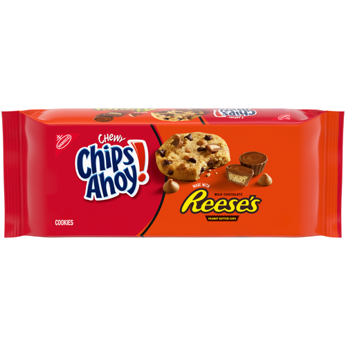 Chips Ahoy! CHEWY Reese’s Peanut Butter Cup Cookies - 9.5 Ounce Image 1 of 2