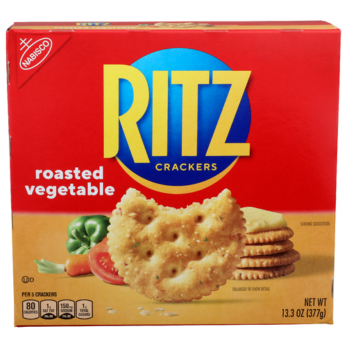 Nabisco Ritz Roasted Vegetables Crackers - 13.3 Ounce