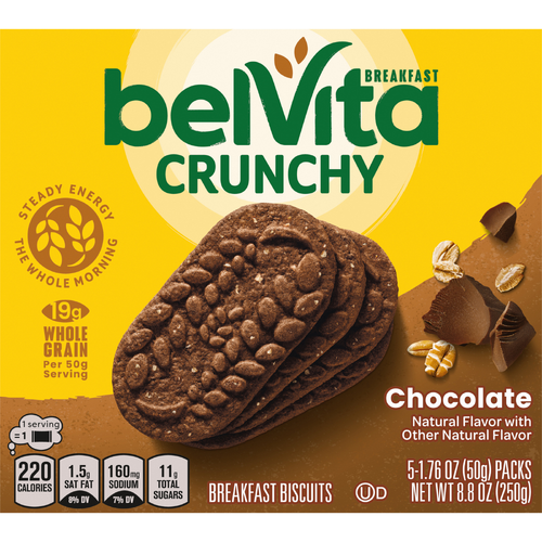 BELVITA Chocolate Breakfast Biscuits - 8.8 Ounce