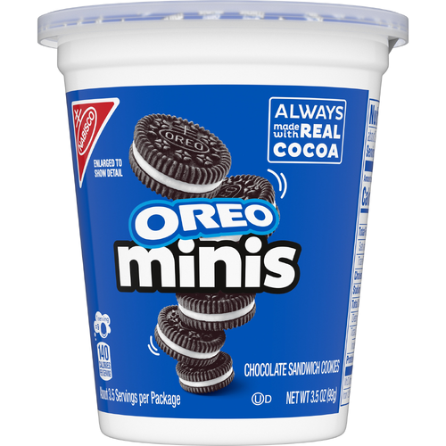 OREO Mini Chocolate Minis Sandwich Cookies - 3.5 Ounce