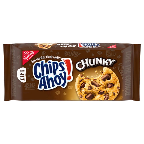 Chips Ahoy! Chunky Chocolate Chip Cookies - 11.75 Ounce Image 1 of 2