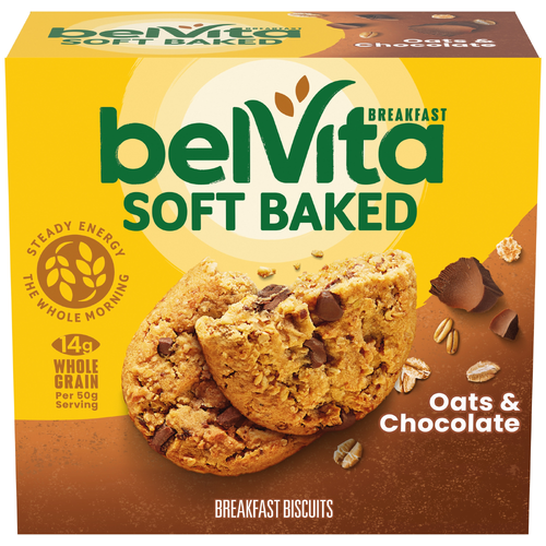 belVita Soft Baked Oats & Chocolate Breakfast Biscuits - 8.8 Ounce