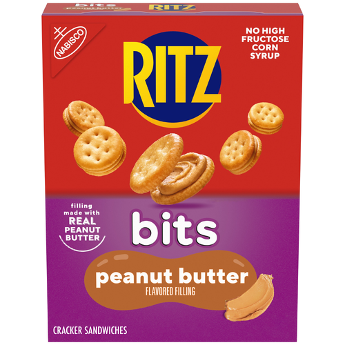 Ritz Bits Peanut Butter Sandwich Crackers - 8.8 Ounce Image 1 of 3