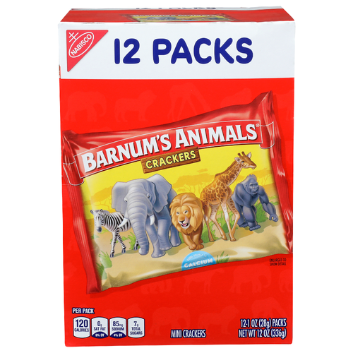 Nabisco Barnum's Animals Crackers Mini - 12 Ounce