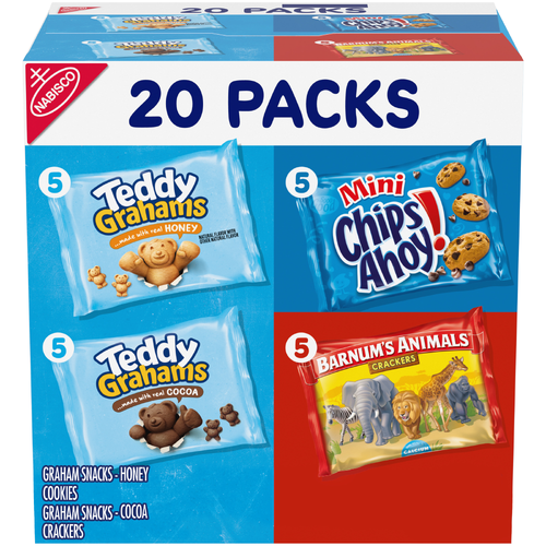 Nabisco BARNUMS/CHIPS AHOY!/TEDDY GRAHAMS Assorted Cookie - 20 Ounce Image 1 of 4