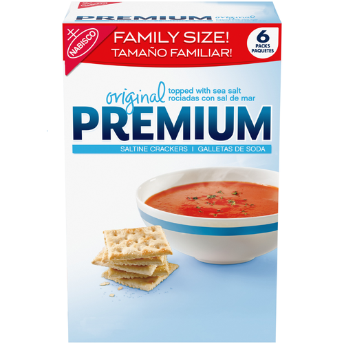 Premium Family Size Original Saltine Crackers - 24 Ounce