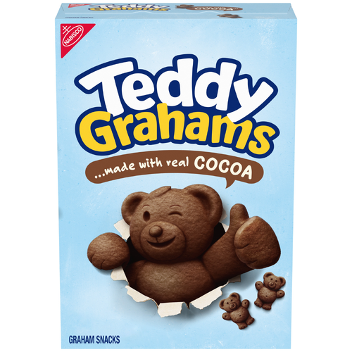 Nabisco Teddy Grahams TEDDY GRAHAMS Chocolate Graham Snacks - 10 Ounce Image 1 of 4