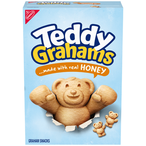 Nabisco Teddy Grahams TEDDY GRAHAMS Honey Graham Snacks - 10 Ounce Image 1 of 4