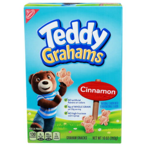 Nabisco Teddy Grahams Cinnamon Graham Snacks - 10 Ounce