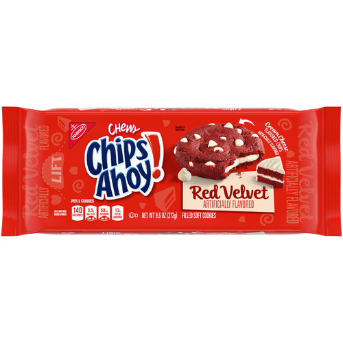 CHIPS AHOY! Chewy Red Velvet Cookies - 9.6 Ounce