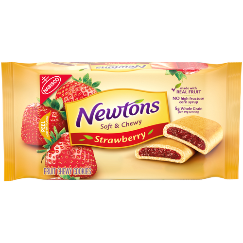 Nabisco Newtons NEWTONS Strawberry Soft & Chewy Fruit Cookies - 10 Ounce Image 1 of 4