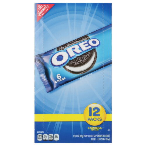Oreo Cookie Ss Tray - 2.4 Ounce - 12 Count
