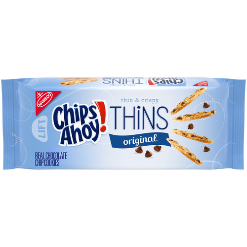 Chips Ahoy! Thins Thin & Crispy Original Chocolate Chip Cookies - 7 Ounce Image 1 of 2