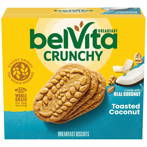 belVita Toasted Coconut Breakfast Biscuits - 8.8 Ounce