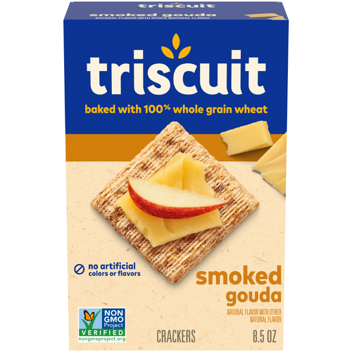 Triscuit Smoked Gouda Whole Grain Wheat Crackers - 8.5 Ounce Image 1 of 2