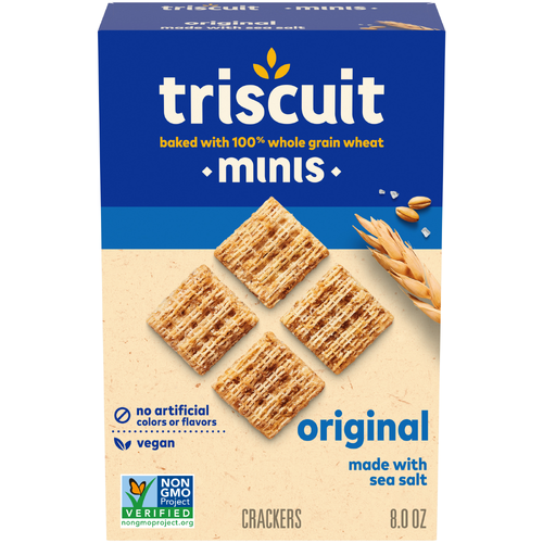 Triscuit Mini Original Whole Grain Wheat Crackers - 8 Ounce Image 1 of 2